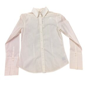 Gap Women White Cotton Button Down Shirt Size 6 NWT